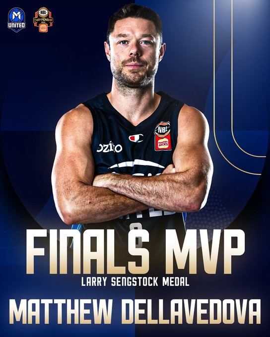  敗方MVP！NBL總決賽落下大幕 前騎士后衛德拉維多瓦斬獲總決賽MVP