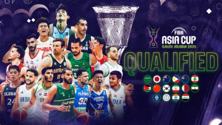  8月在沙特舉辦！FIBA官網(wǎng)：男籃亞洲杯抽簽儀式將在下月8號舉行